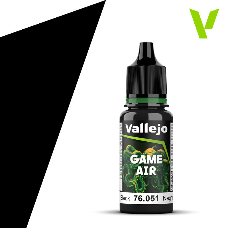 Vallejo 76051 Black 18ml. (51)