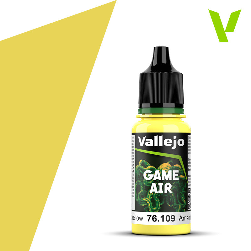 Vallejo 76109 Toxic Yellow 18ml.