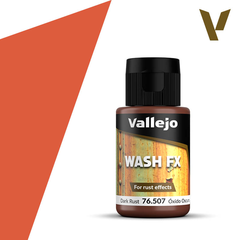 Vallejo 76507 Wash FX Dark Rust