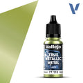Vallejo 77115 Amber Green.  True Metallic Metal Light