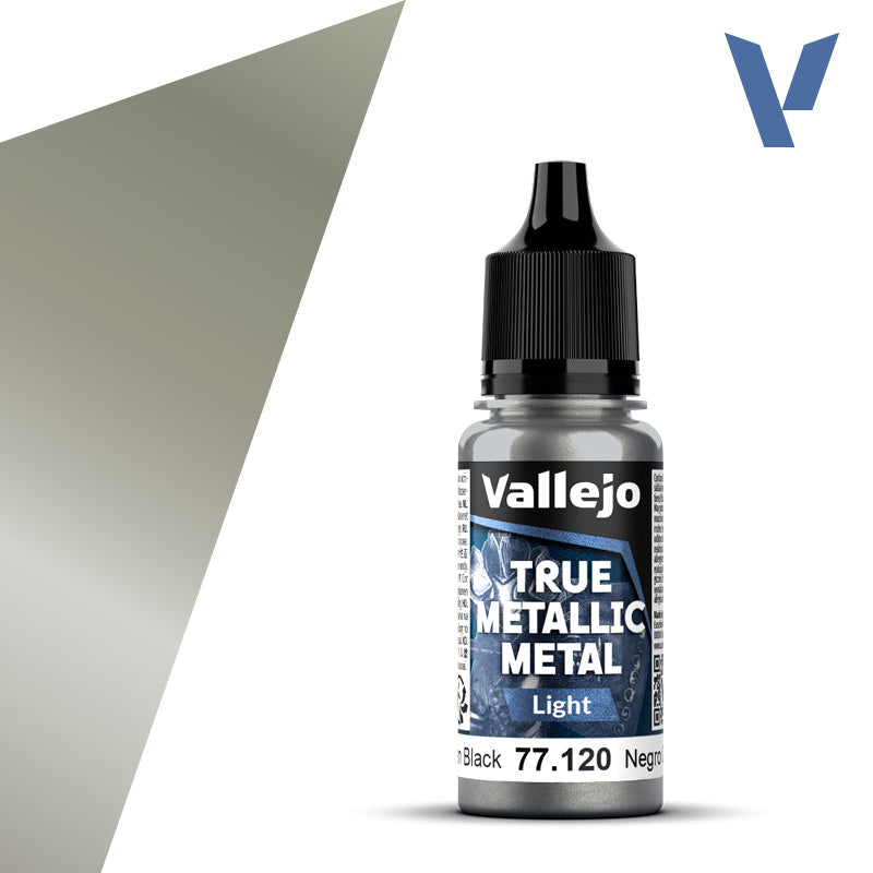 Vallejo 77120 Obsidian Black.  True Metallic Metal Base