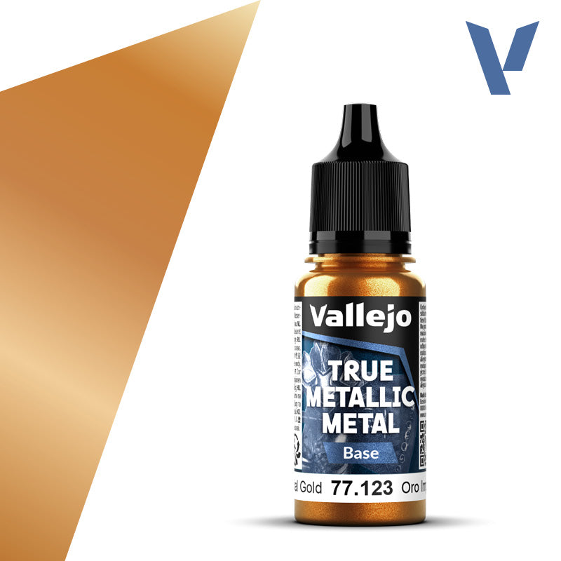 Vallejo 77123 Imperial Gold.  True Metallic Metal Base