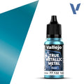 Vallejo 77132 Hydra Turquoise.  True Metallic Metal Base