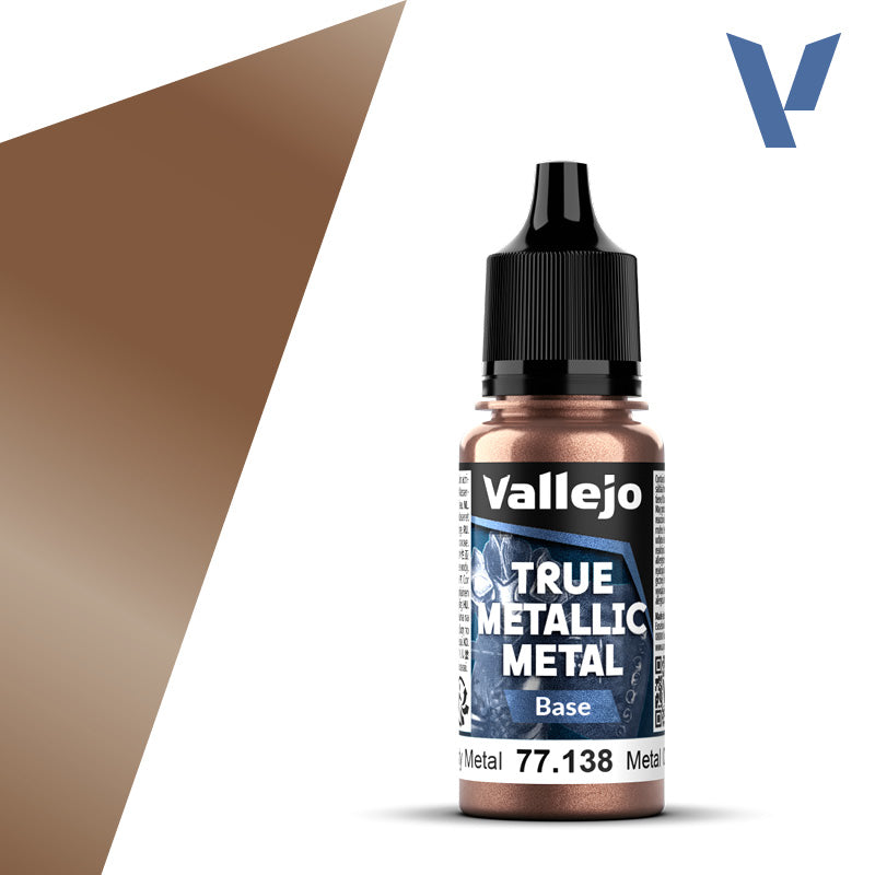 Vallejo 77138 Rusty Metal.  True Metallic Metal Base