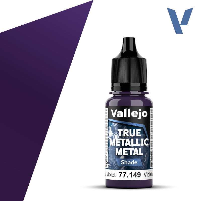 Vallejo 77149 Celestial Violet.  True Metallic Metal Shade