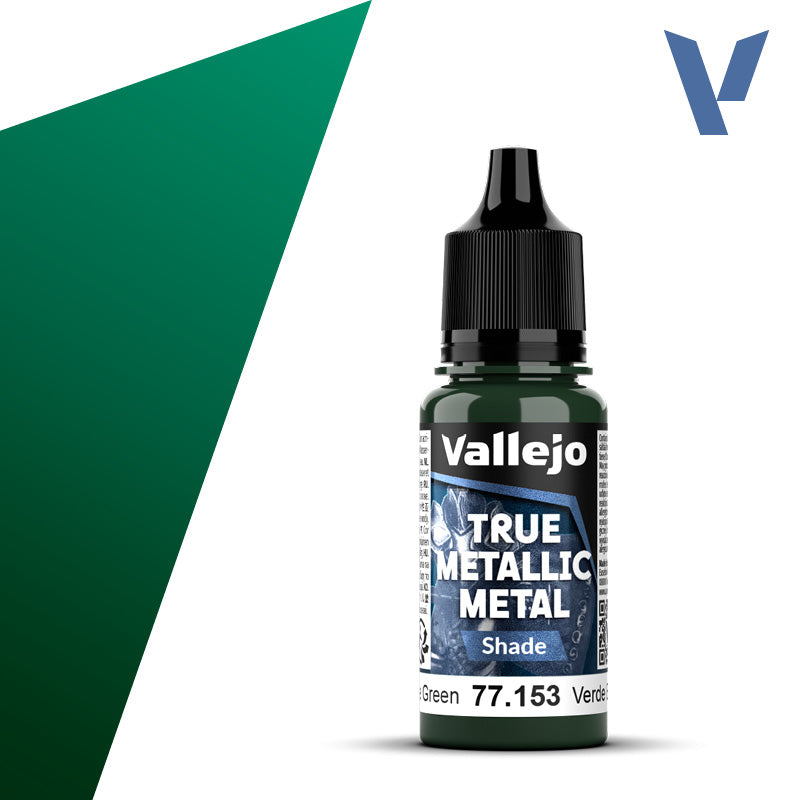 Vallejo 77153 Beetle Green.  True Metallic Metal Shade
