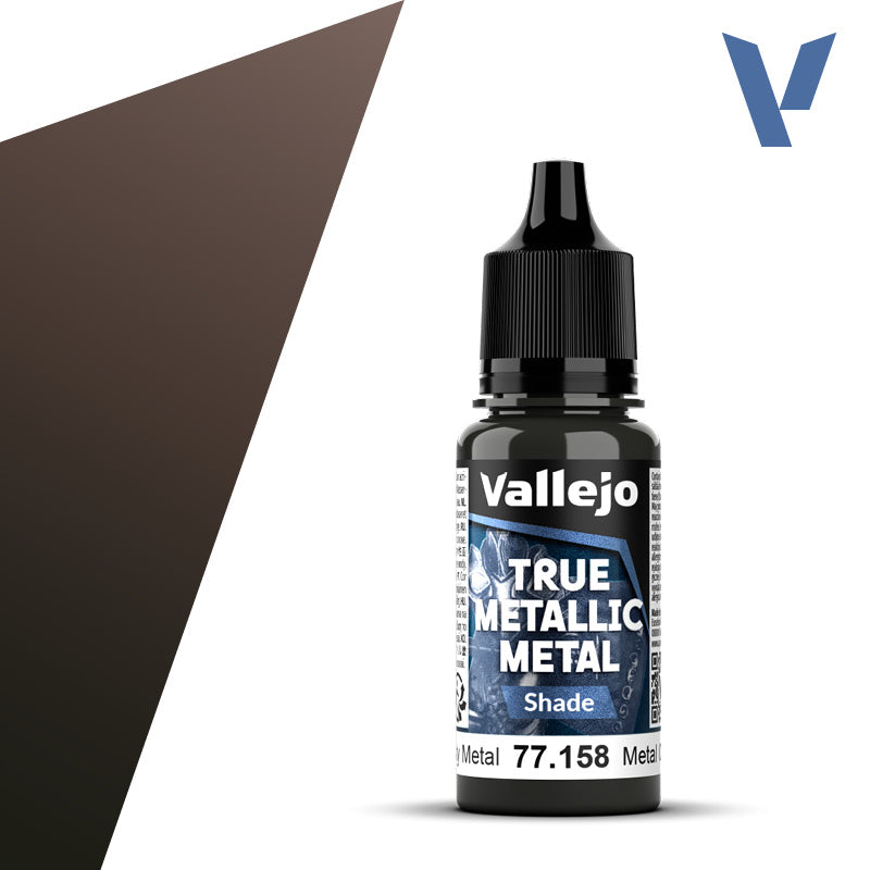 Vallejo 77158 Rusty Metal.  True Metallic Metal Shade