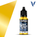Vallejo 77162 Radiant Yellow  True Metallic Metal Airbrush