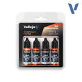 Vallejo 77253 Ancient Copper Paint Set.  True Metallic Metal