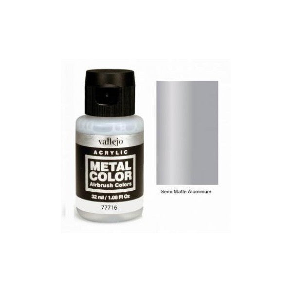 Vallejo Metal Color 77716 Semi Matte Alum.