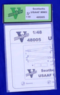 V models Seatbelts USAAf WWII 1/48.