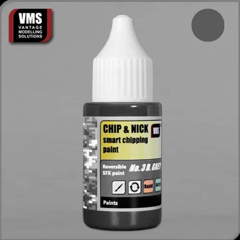 VMS CHIP & NICK Smart Chipping Paint No.3 Dark Grey