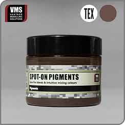 VMS Spot-On Pigments No.10 Dark Brown Earth Textured