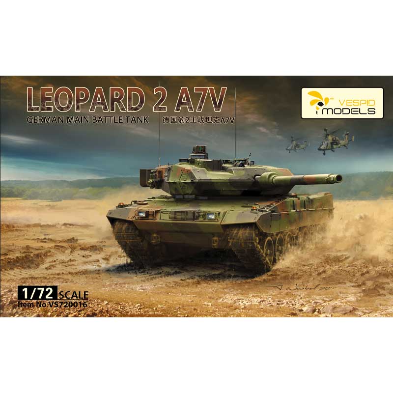 Leopard 2 A7V German Main Battle Tank 2016 Production