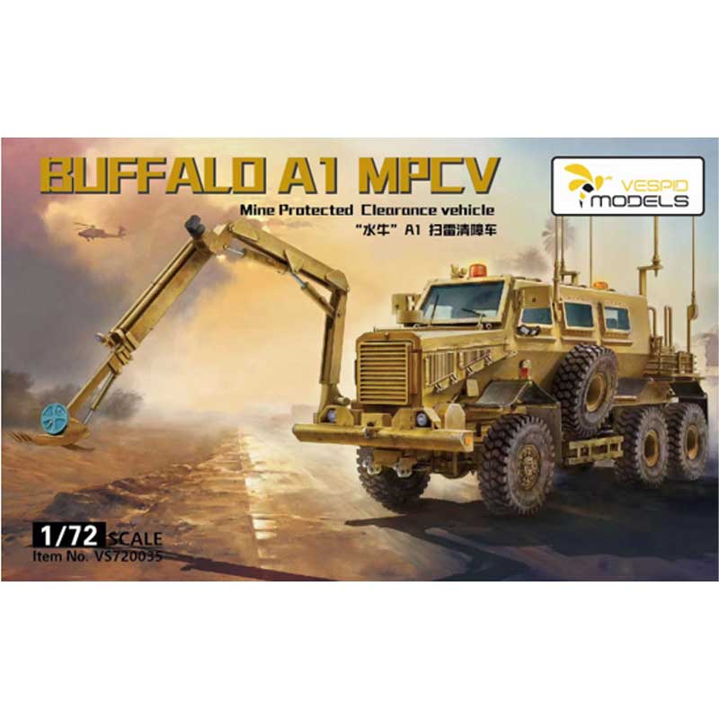 Buffalo A1 MPCV. Mine Protected Clearance Vehicle