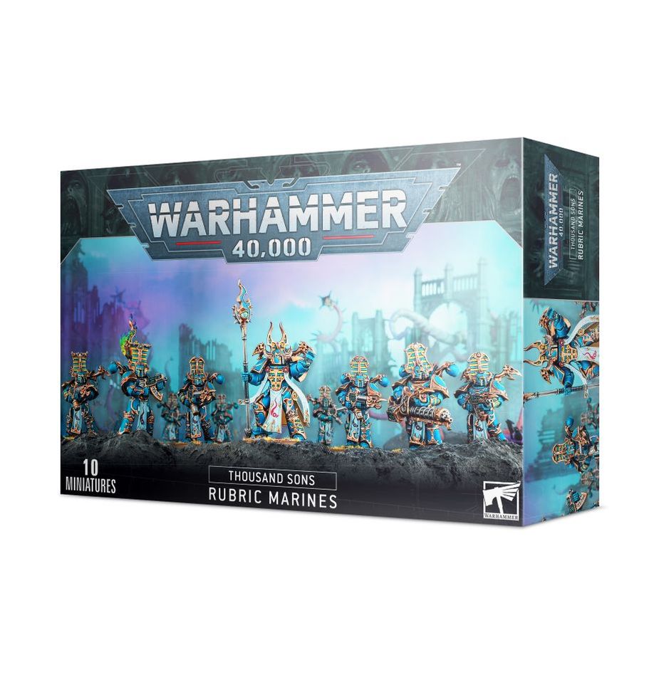 Warhammer 40.000. Thousand Sons: Rubric Marines