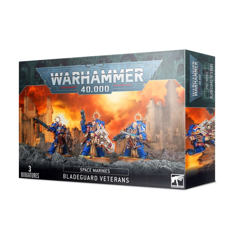 Warhammer 40K: Space Marines. Bladeguard Veterans