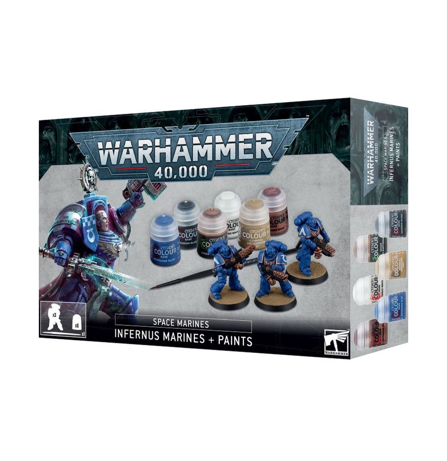 Space Marines. Infernus Marines + Paints