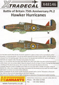 Xtradecal X48146 Battle of Britain 75th Anniversary Pt.2 Hawker Hurricanes