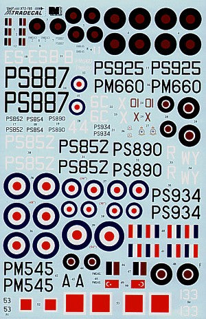 Xtradecal X72105 Supermarine Spitfire PR.XIX / PR.19