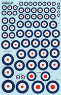 Xtradecal X72111 Royal Air Force Pre-War Roundels 1920-1939