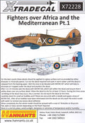 Xtradecal X72228 Fighters Over Africa and the Mediterranean Pt.1