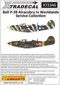 Xtradecal X72346 Bell P-39 Airacobra In Worldwide Service Collection