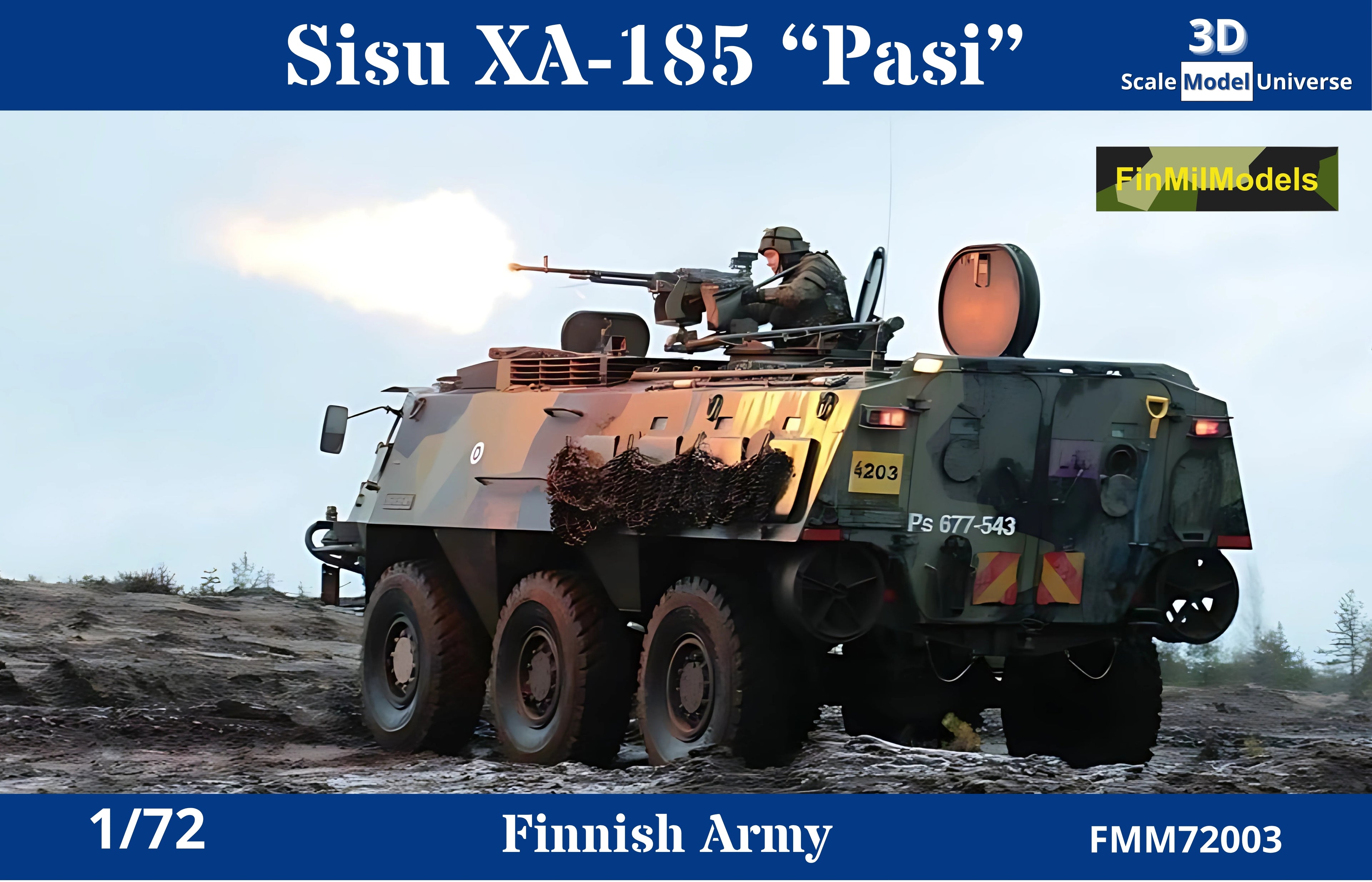 Sisu Xa-185 "Pasi" Finnish Army