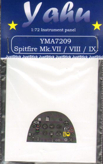 Spitfire Mk.VII / VIII /IX  Instrument panel 1/72
