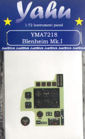 Blenheim Mk.I  Instrument panel 1/72