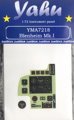 Blenheim Mk.I  Instrument panel 1/72