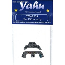 Fw 190 A Early Instrument panel 1/72