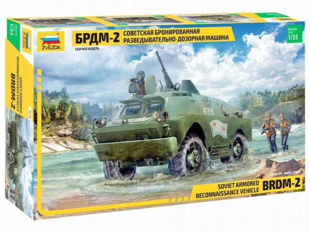 Soviet Armored Reconnaissance Vehicle BRDM-2