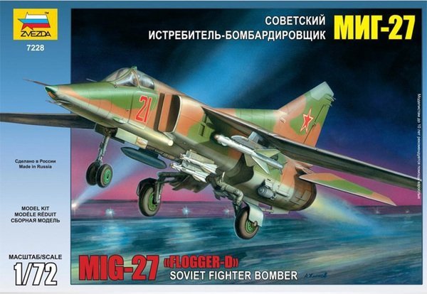 MiG-27 "Flogger-D" Soviet Fighter Bomber