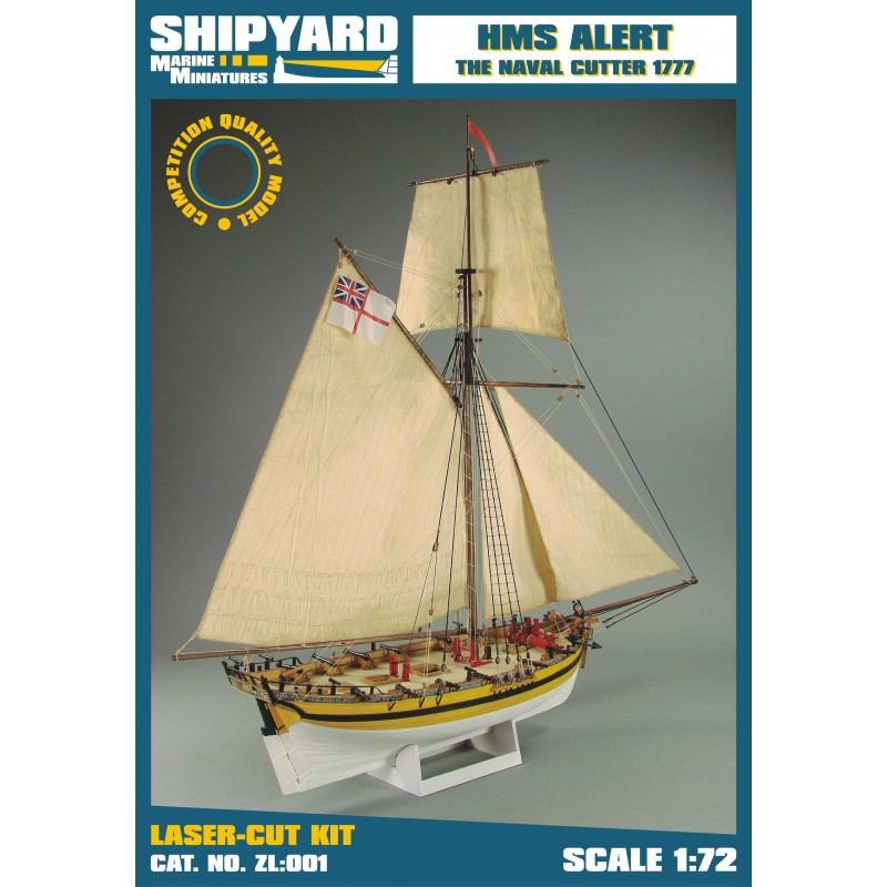 HMS Alert 1777. 1/72