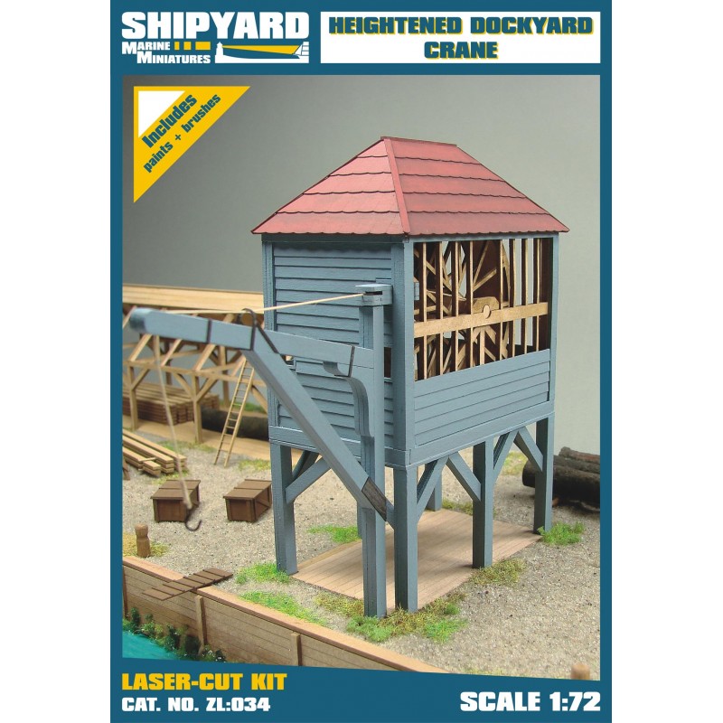 Heightened Dockyard Crane 1/72