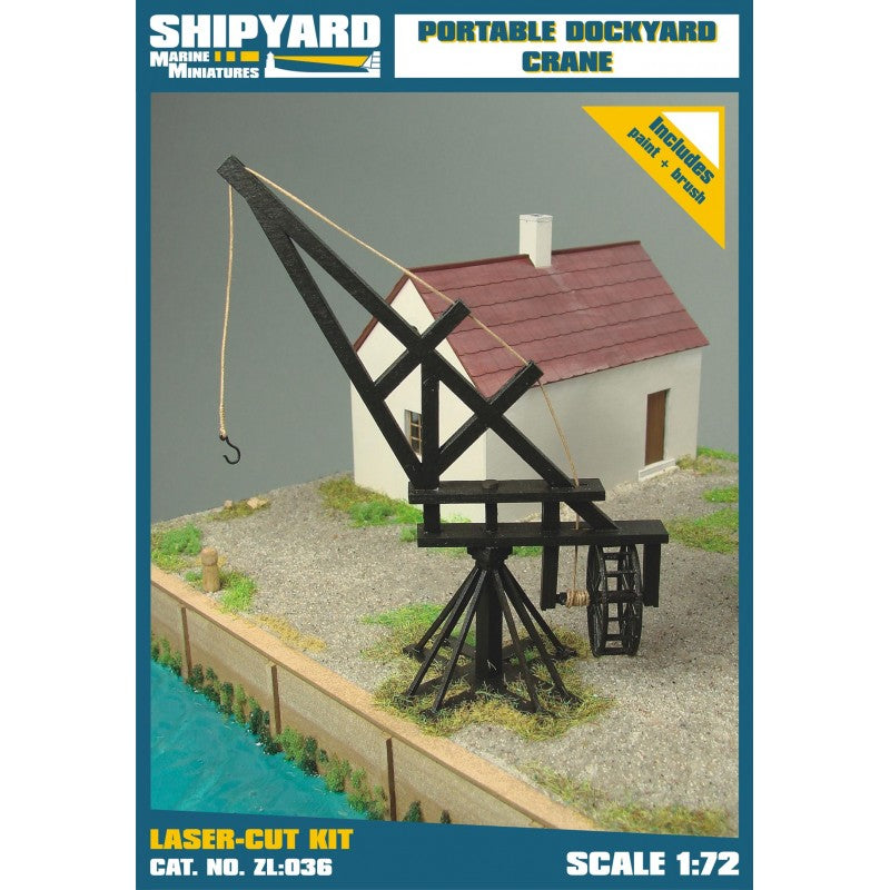 Portable Dockyard Crane 1/72
