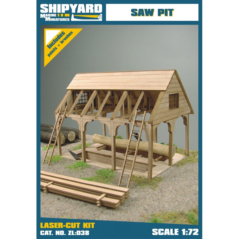 Saw Pit 1/72