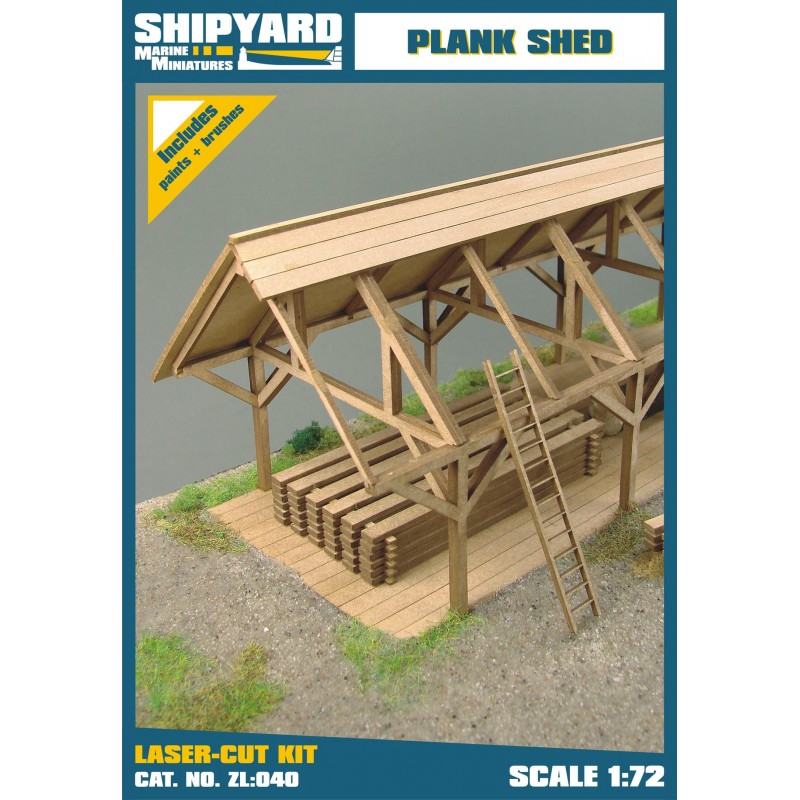 Plank Shed 1/72