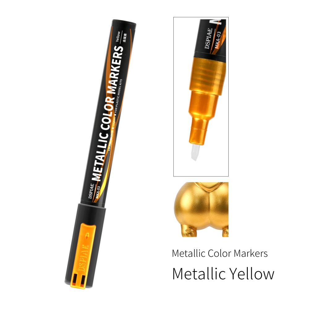DSPIAE Metallic Markers MKA-03 Yellow