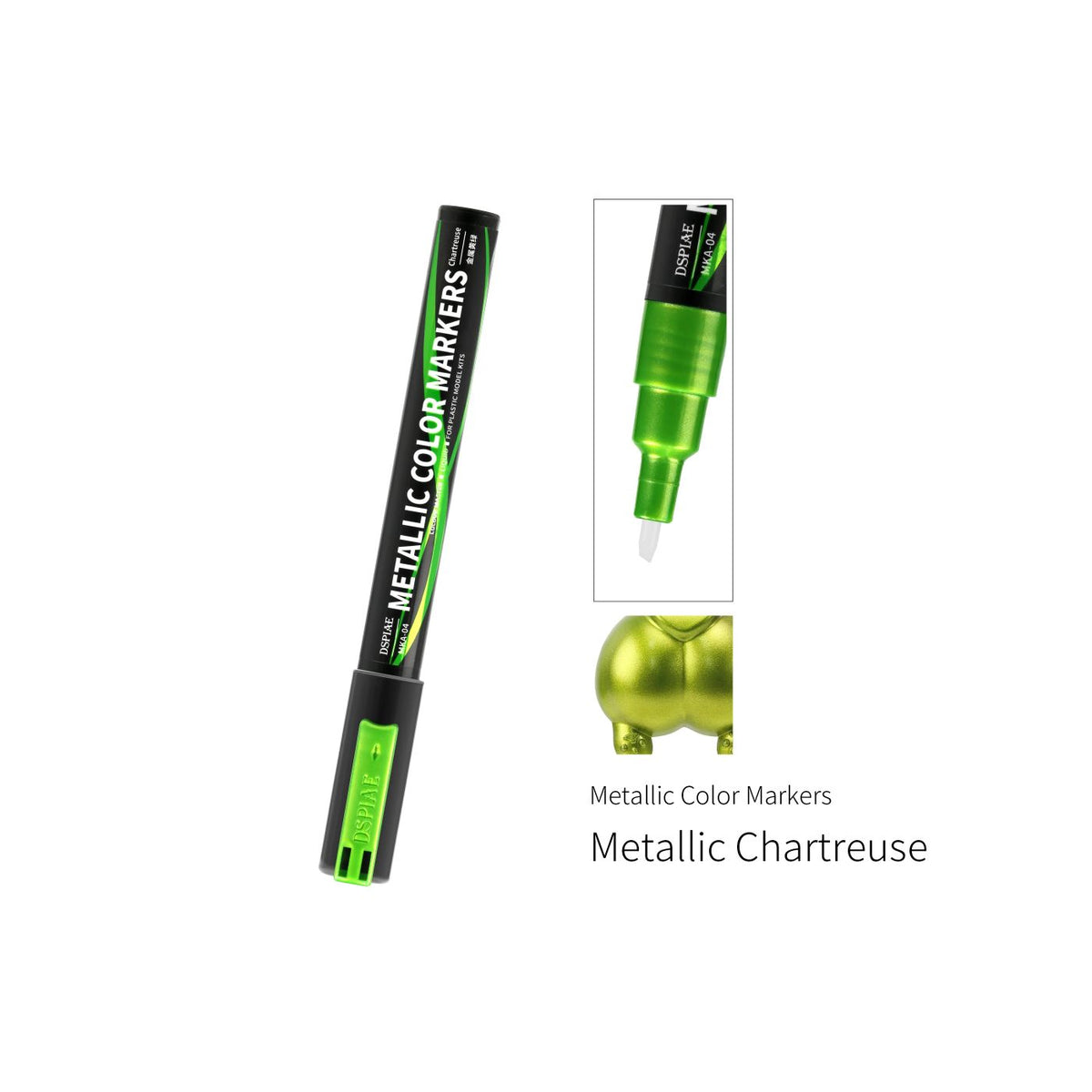 DSPIAE Metallic Markers MKA-04 Chartreuse