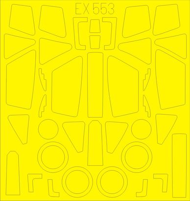 Eduard Mask Su-25UB/UBK 1/48