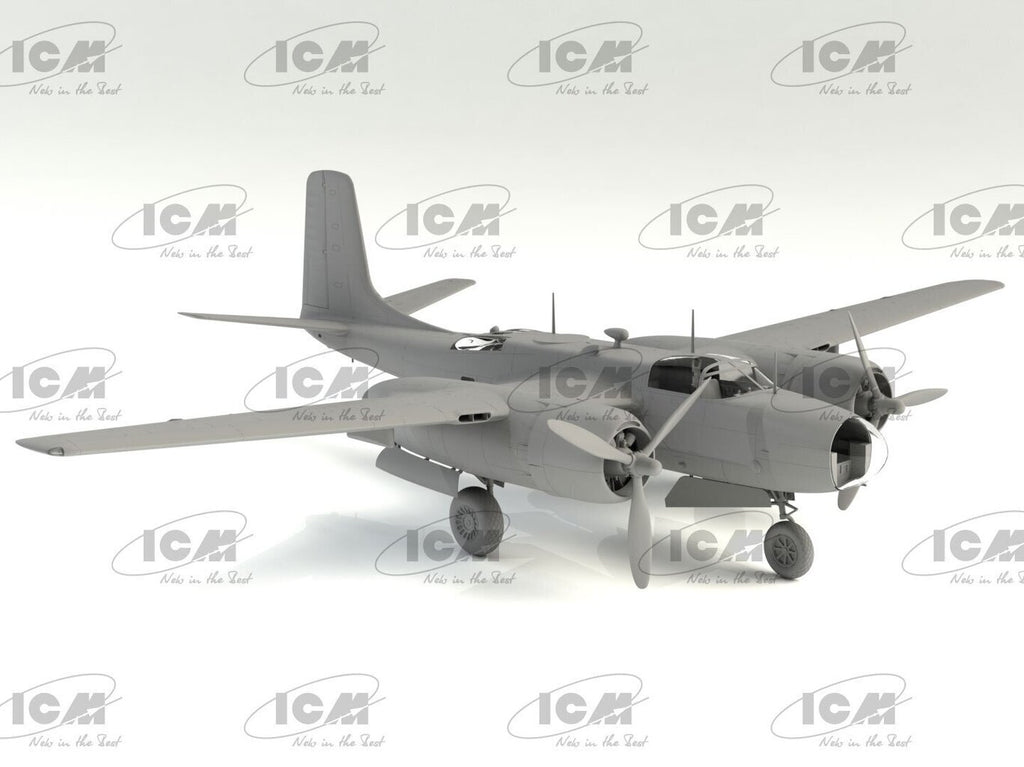 "Jig Dog" JD-1D Invader. US Navy Aircraft