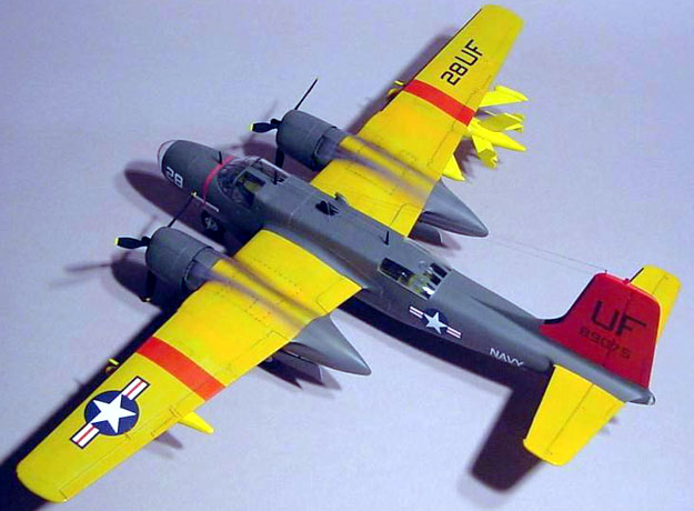 "Jig Dog" JD-1D Invader. US Navy Aircraft