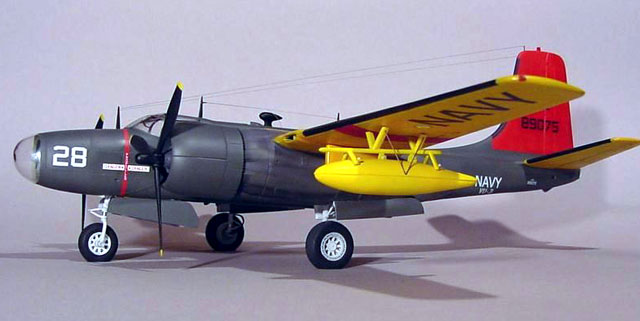 "Jig Dog" JD-1D Invader. US Navy Aircraft