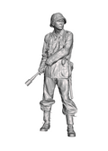 German WW2 Heer Soldier with Hand Grenade 1/35