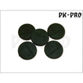 40mm Rund Bases (Magnet Slot + 3x  optional Miniature Slot) (5x)