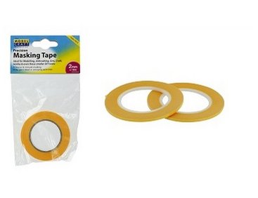 Model Craft Masking Tape 2mm Twin Pack 18m