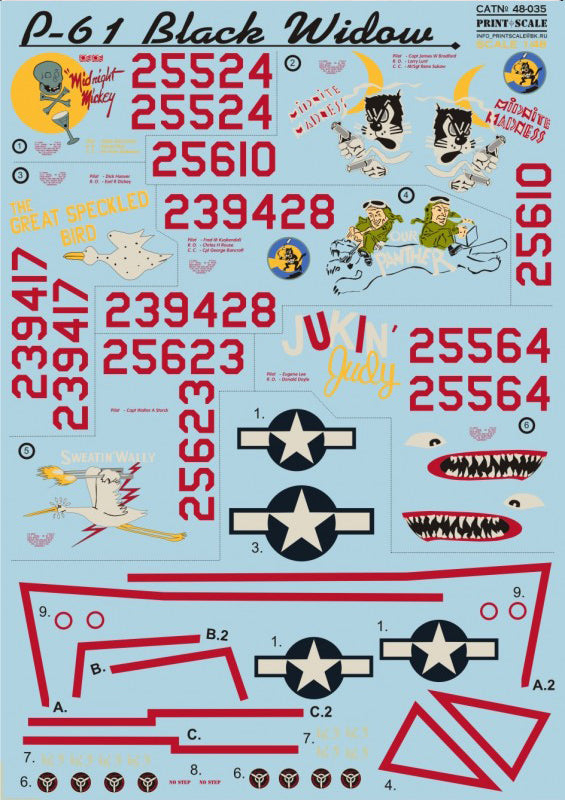 48-035 P-61  Black Widow Part 2