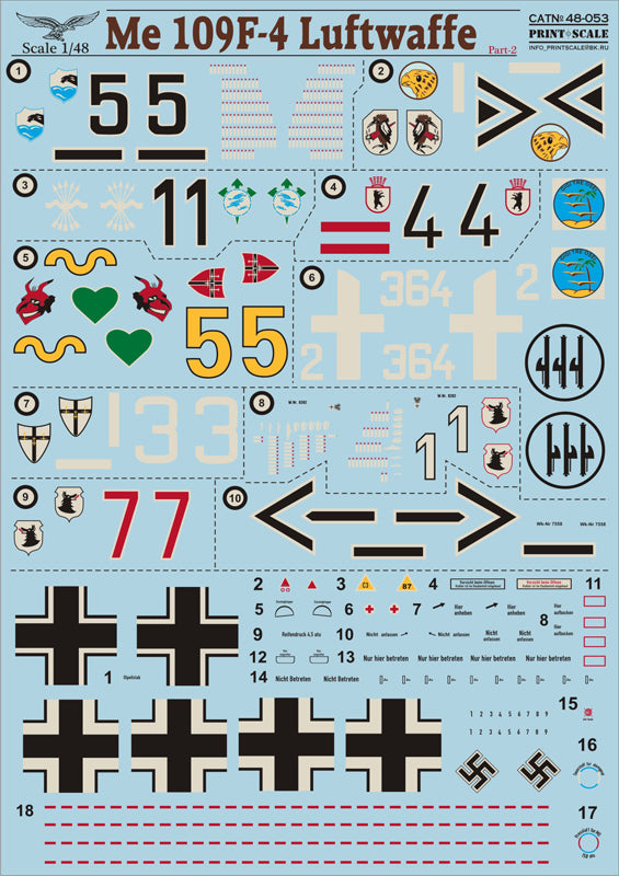 48-053 Me 109 F4 Part 2